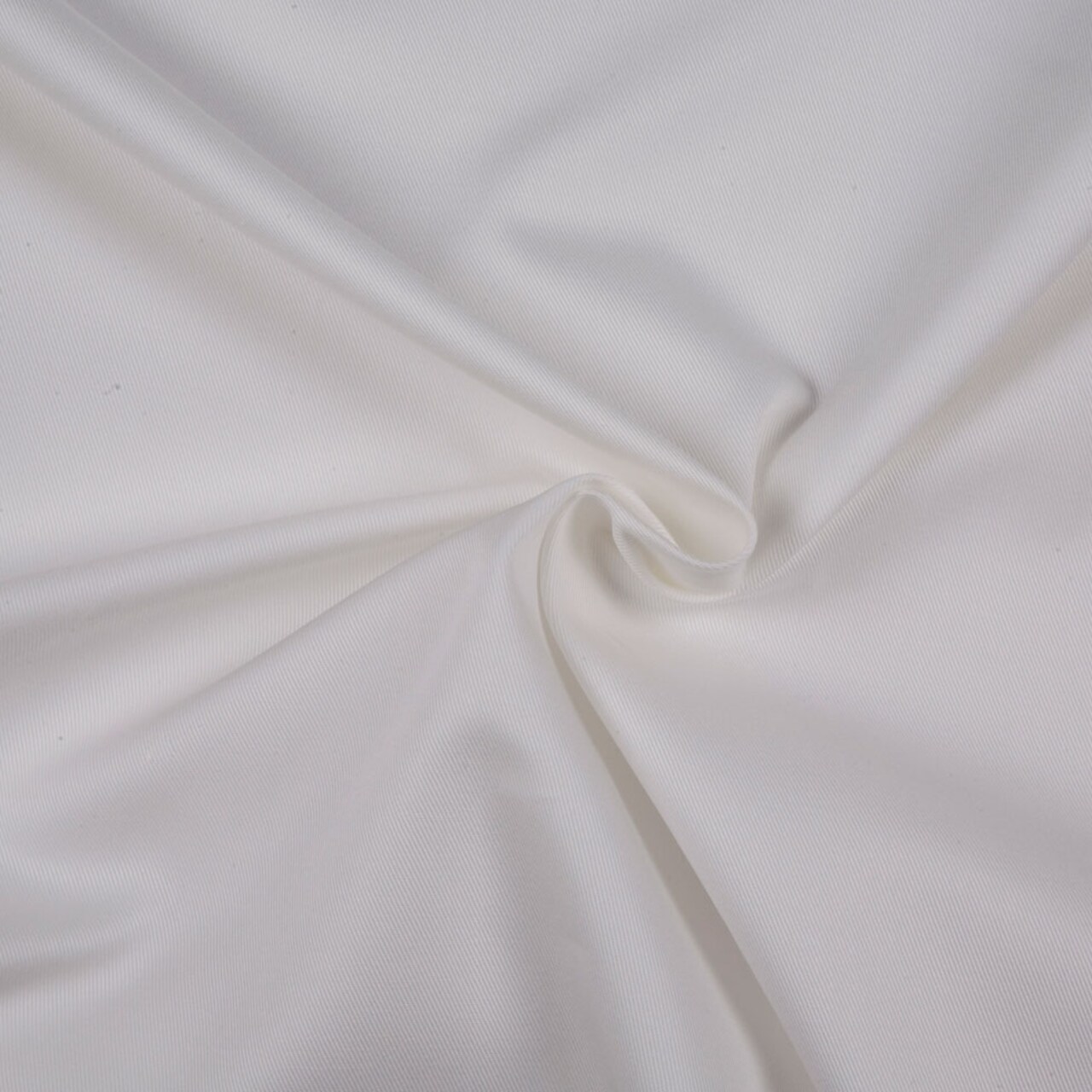 1 Yard Winter White Organic Cotton Twill Medium Weight Eco Friendly Fabric